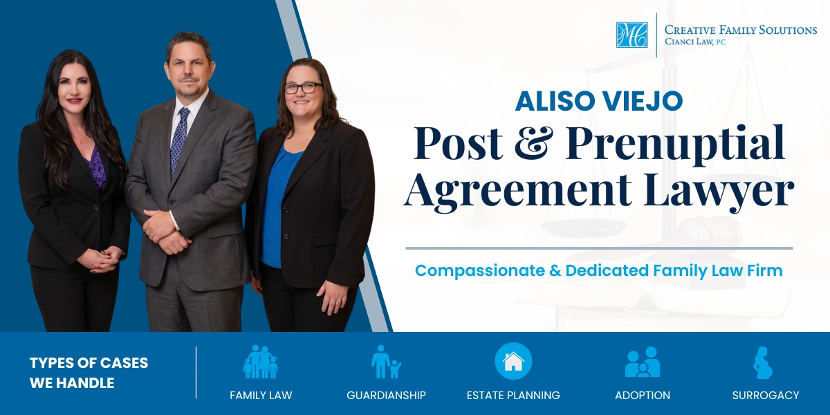 Best Aliso Viejo Post & Prenuptial Agreement Lawyer Aliso Viejo Post & Prenuptial Agreement Lawyer