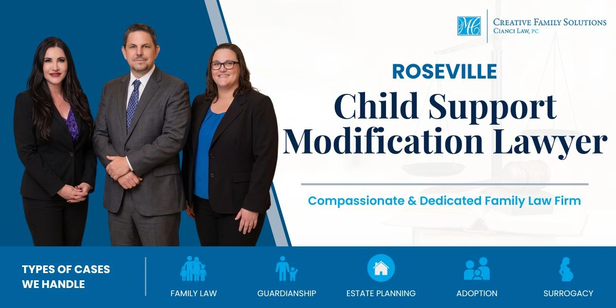 Roseville Child Support Modification Lawyer