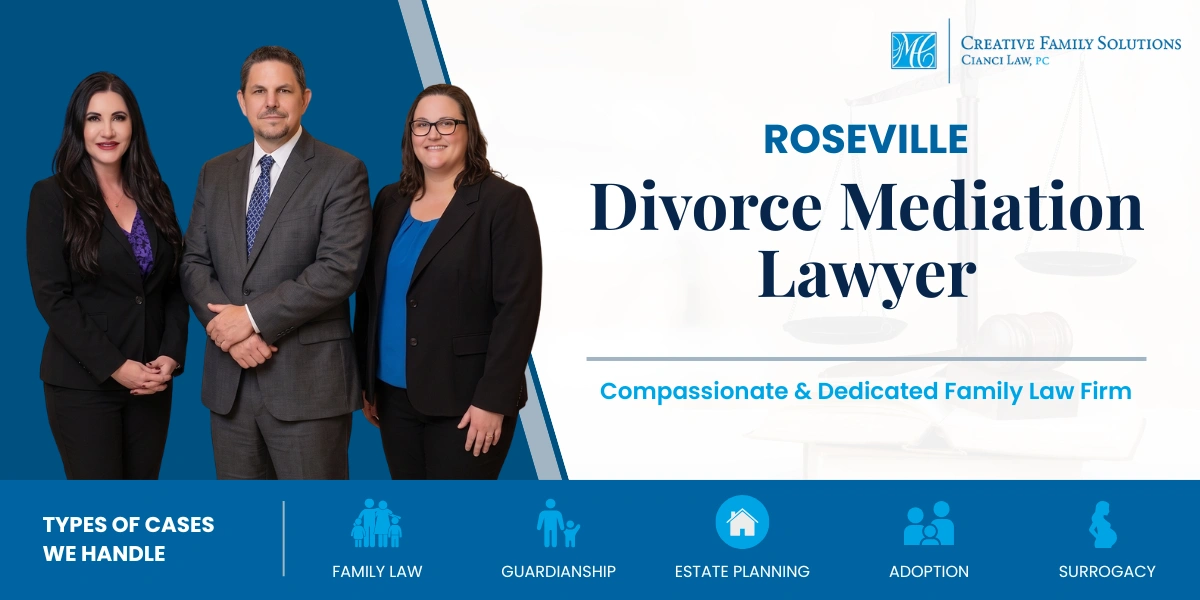 Trusted Roseville Divorce Mediation Lawyer Roseville Divorce Mediation Lawyer